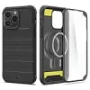 SPIGEN Geo Armor 360 MagFit for iPhone 14 Pro Case, Compatible with MagSafe Magnetic Ring Heavy Duty Glass Cover - Black {Basic Cases} (Warehouse)