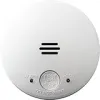 PSA Lifesaver LIF5800ACF, White | Silhouette Flush Mount 240V Smoke Alarm, 10 Year Sealed Lithium Battery, Dual Insect Screen, AS3786:2014 Certified | Ceiling Flush Installation {Safety & Security} (Warehouse)