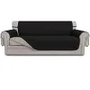 Easy-Going Sofa Covers, Slipcovers, Reversible Quilted Furniture Protector, Improved Anti-Slip with Elastic Straps and Foams, Micro Fabric Couch Shield (Oversized Sofa, Black/Beige) {Sofa Slipcovers} (Warehouse)