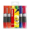 STABILO LUMINATOR Highlighter - Wallet of 6 Assorted Colours {Highlighters} (Warehouse)
