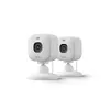 New Blink Mini 2K+ | Plug-in Indoor/Outdoor Security Camera | 2K wide-angle video | 4x Zoom | Colour night vision with built-in spotlight | Works with Alexa | 2 cameras – (White) {Surveillance Cameras} (Amazon Devices)