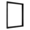 MCS Canvas Float Frames 16x20 Frame, Black Frame for Finished Canvases, Vertical & Horizontal Wall Hanging Large Frame with Adhesive for Canvas Paintings (1-Pack) {Wall & Tabletop Frames} (Warehouse)