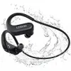 LOBKIN Waterproof Earbuds for Swimming, Bone Conduction Headphones IPX8 Swimming Headphones 8GB Memory Bluetooth 5.4 Wireless 8H Playtime in Ear Underwater Sport Earphones for Swimming, Running {In-Ear Headphones} (Mobile)