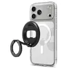 SPIGEN MagSafe Ring Stand for iPhone 17 16 15 14 13 12 Pro Max Air Pixel 10 Pixelsnap MagSafe Case Phone Holder, O-Mag MagFit Double Sided Magnetic Ring 360 Rotation Kickstand Steel Opener (Black) {Mounts} (Mobile)