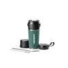NutriBullet Flip, USB-C Rechargeable Portable Blender, Blender, with Insulated Stainless Steel Cup, 530 ml Capacity, Matte Eucalyptus (NBPB07350EUC) {Jug Blenders} (Kitchen Appliances)