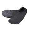 Eco-Fused Water Socks or Shoes with Elastic Quick Dry Breathable Fabric and Non-Slip Rubber Sole - Extra Comfort (: Black (M) US Size: 8-9 Length: 9.6-10) {Water Shoes} (Shoes)