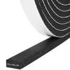 Foam Insulation Tape self Adhesive,Weather Stripping for Doors and Windows,Sound Proof soundproofing Door Seal,Weatherstrip,Cooling, Air Conditioning Seal Strip (1/2In x 1/4In x 33Ft, Black) {Heating & Cooling} (Home Improvement)