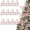12 Pcs 16 Inch Red White Christmas Tree Picks Decoration Candy Cane Woolen Curly Pick Lollipop Large for Xmas Tree Topper Decor Home Vase Filler Craft Wreath Holiday Party Ornament Garland {Ornaments} (16 inches) (Unit Count 12) (Warehouse)