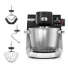 Bosch Series 6 MUMS6ZM00G Stand Mixer with Intelligent Sensing Technology and Integrated Scale, Professional Patisserie Set Included, 1600W. Black/Silver Stainless Steel {Stand Mixers} (Household Appliances)