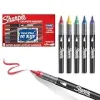 Sharpie Creative Water-Based Brush Tip Acrylic Marker, Assorted (Pack of 5) {Markers} (Stationery)