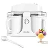 Pukomc Home Swirl Ice Cream Maker Machine with 2 Ice Cream Cup,0.9 quarts - Easy To Operate And Clean,Ideal For Homemade Ice Cream & Frozen Yogurt,Includes Recipes,15-25 Minutes {Ice Cream Makers} (Unit Count 5) (Kitchen Appliances)