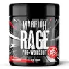 Warrior Rage Pre Workout Powder 392g - High Caffeine Energy & Focus - 45 Servings - Savage Strawberry | Supplements {Powders} (Supplements)