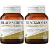 Blackmores Ashwagandha+ -Traditionally Used in Ayurvedic medicine to Help Body Adapt to Stress - 60 Tablets (Pack of 2) {Vitamin B} (Unit Count 2) (Pantry)